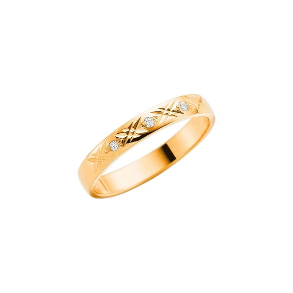 071.3 Gold - Wedding & engagement rings - Schalins - Scandinavian design - Nordic Spectra