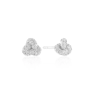 Imperia Piccolo Örhängen i silver med gnistrande Cubic Zirconia-stenar från Sif Jakobs