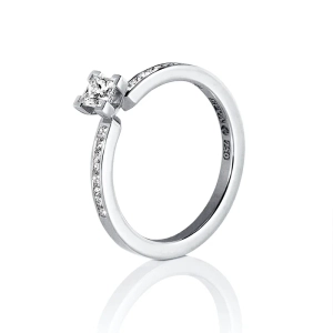 Pop Star Ring White Gold - Efva Attling - Vigsel- & Förlovningsringar