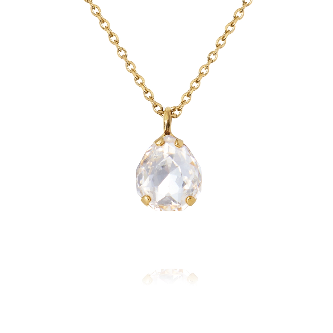 Caroline Svedbom - Mini Carlotta Necklace Gold Crystal