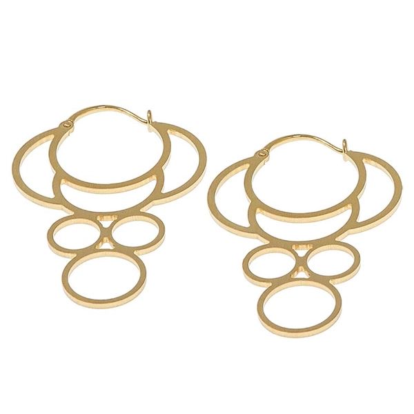 Sun Ear Gold -CU Jewellery - Snabb frakt & paketinslagning - Nordicspectra.se