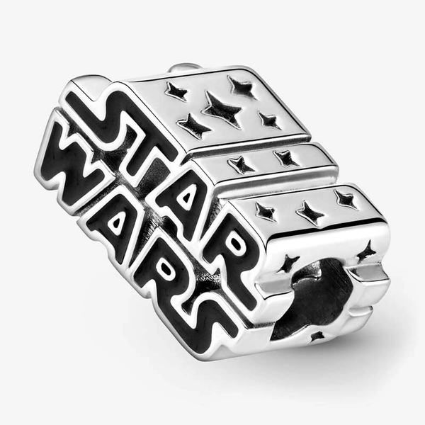 Glänsande Berlock med Star Wars-logotyp Silver - PANDORA - Snabb frakt & paketinslagning - Nordicspectra.se