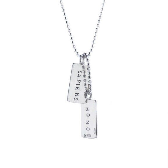 Homo Sapiens Tags - Efva Attling halsband - Snabb frakt & paketinslagning - Nordicspectra.se