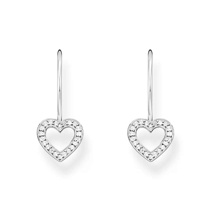 Thomas Sabo - Krok&ouml;rh&auml;ngen med Glittrande Hj&auml;rtan