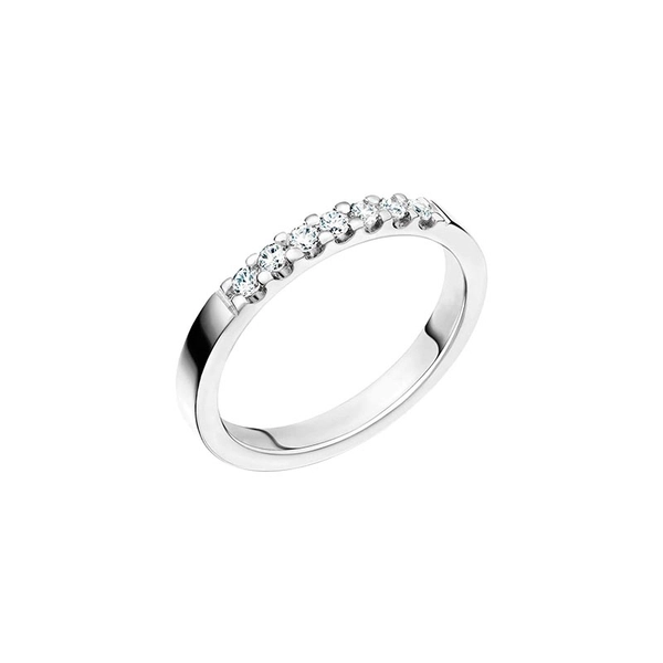 Lycka 0.21 White Gold - Wedding & engagement rings - Schalins - Scandinavian design - Nordic Spectra