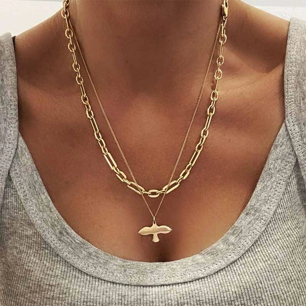 Chunky Chain Gold - Emma Israelsson - Suuri valikoima & ilmainen lahjapaketointi - Nordicspectra.fi