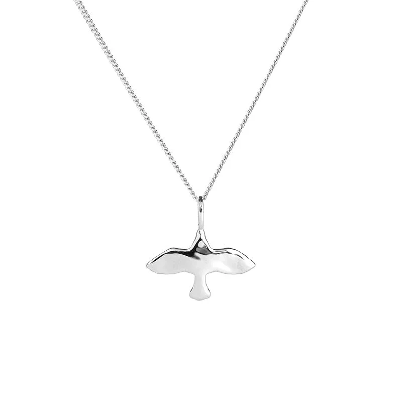 Emma Israelsson - Mini Organic Dove Necklace Silver