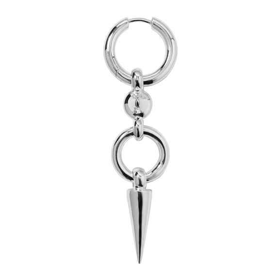 Juno Long Single Earring Silver - Syster P - Snabb leverans & Gratis paketinslagning - Nordic Spectra