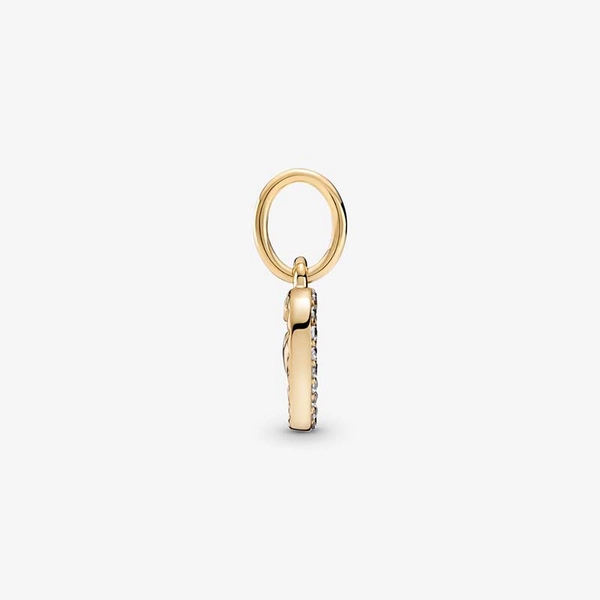 Funkelnder Doppelherz Charm-Anhänger von PANDORA, Schneller Versand - Nordicspectra.de
