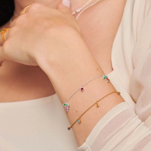 Armband Bunte Früchte Silber von Thomas Sabo, Schneller Versand - Nordicspectra.de