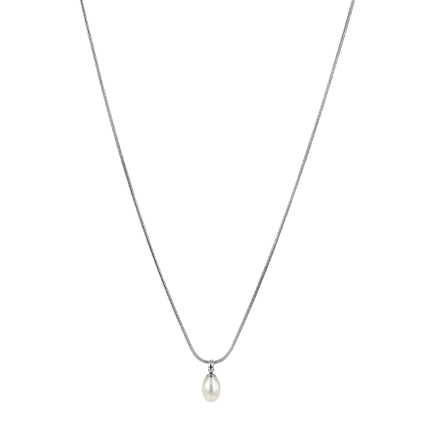 PALMA Single Kort Halsband Stål - Astrid & Agnes - Snabb frakt & paketinslagning - Nordicspectra.se