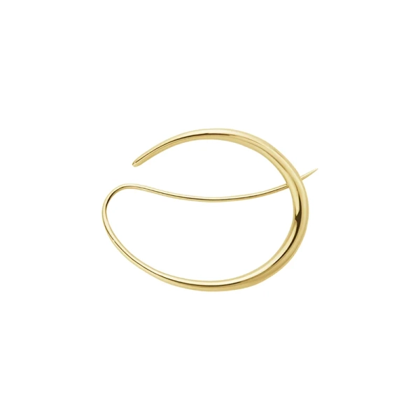 Offspring Brosch Mellan Guld i 18K gult guld