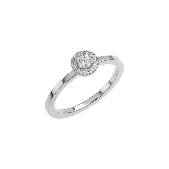 Love 03 White Gold - Wedding & engagement rings - Schalins - Scandinavian design - Nordic Spectra