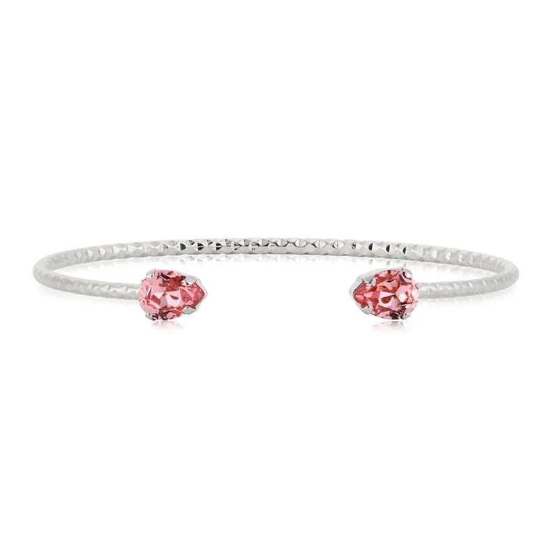 Caroline Svedbom - Amelia Bracelet Rhodium Light Rose