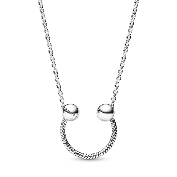 Pandora Moments U-Form Charm-Anhänger Halskette - PANDORA - Nordic Spectra