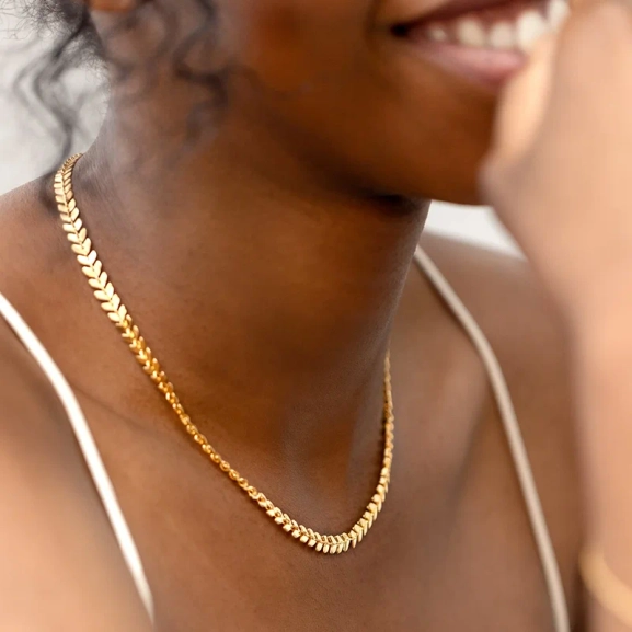 Layers Olivia Necklace Gold - Syster P - Snabb leverans & Gratis paketinslagning - Nordic Spectra
