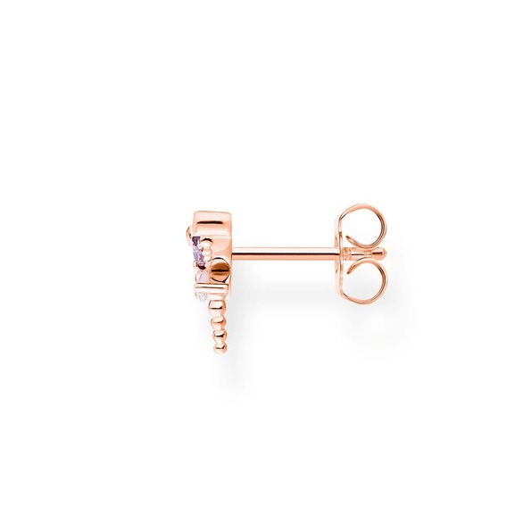 Einzel Ohrstecker Libelle Mit Steine Roségold von Thomas Sabo, Schneller Versand - Nordicspectra.de