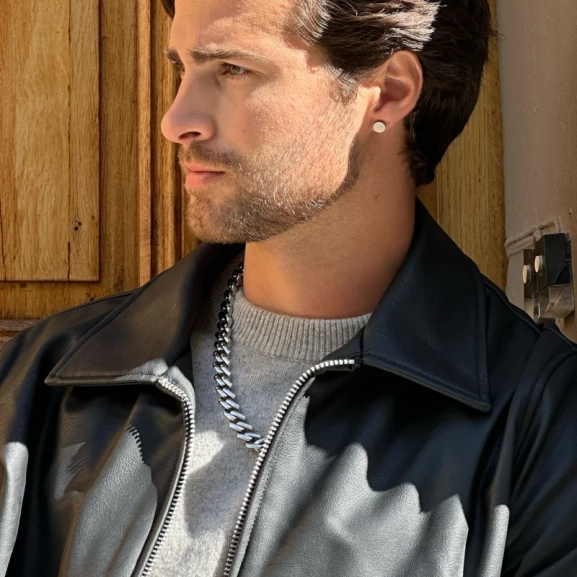 DEXTER Halsband Guld - AROCK - Trendiga herrsmycken - Nordic Spectra