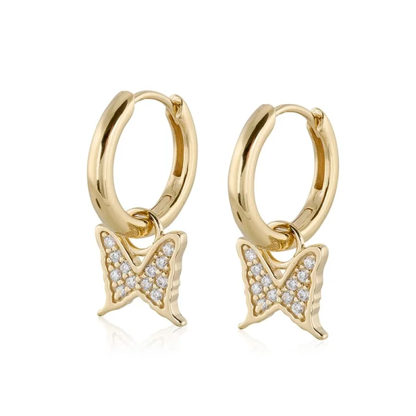 Petite Papillion Sparkling Creol Guld - Carolina Gynning - Moderna smycken med en betydelse - Nordic Spectra