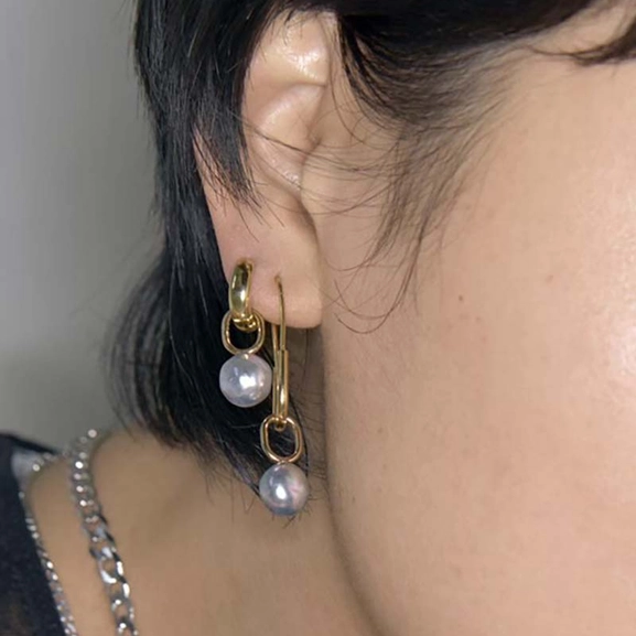 Chance Mini Earrings Gold - Maria Black - Snabb frakt & paketinslagning - Nordic Spectra