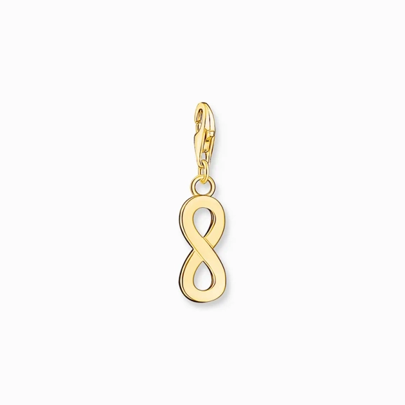Charm-Anhänger Unendlichkeitszeichen vergoldet - Thomas Sabo - Nordic Spectra