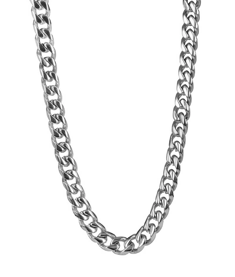 Astrid & Agnes - HAILEY Kort halsband St&aring;l