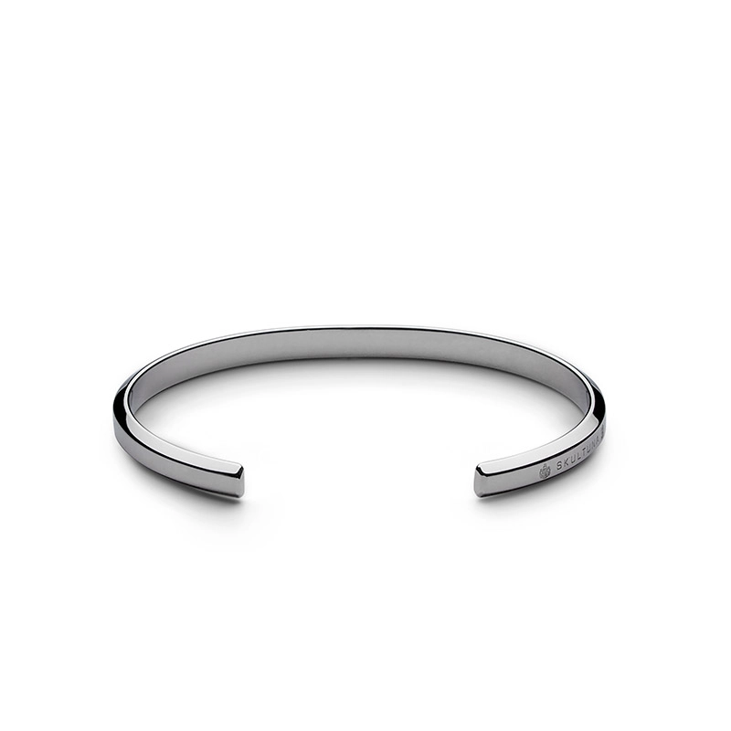 Icon Cuff Thin - Polished Steel