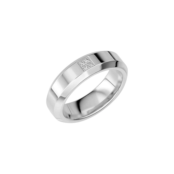 SR2056 Platinum - Wedding & engagement rings - Schalins - Scandinavian design - Nordic Spectra