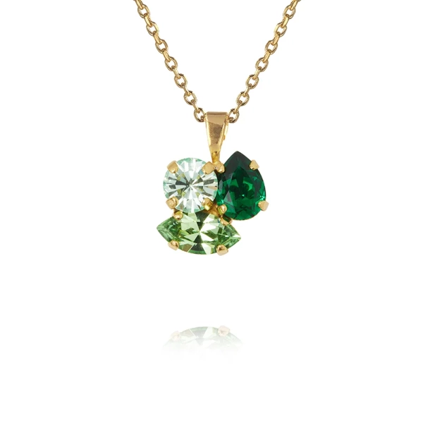 Ana Necklace Gold Majestic Green Combo - Caroline Svedbom - Snabb frakt & paketinslagning - Nordic Spectra