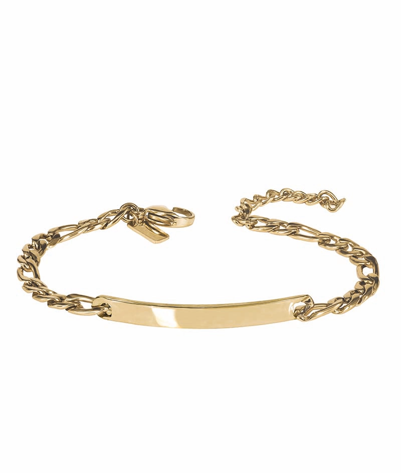 SCOTT Plate Armband Guld - AROCK - Snabb frakt & paketinslagning - Nordicspectra.se