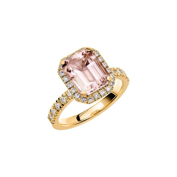 Fairytale 8 Morganite Gold - Wedding & engagement rings - Schalins - Scandinavian design - Nordic Spectra