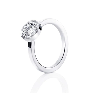 Wedding & Stars Ring 0.40 ct White Gold - Efva Attling ringar - Snabb frakt & paketinslagning - Nordicspectra.se