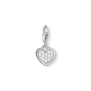 Charm-Anhänger Glitzerherz von Thomas Sabo, Schneller Versand - Nordicspectra.de