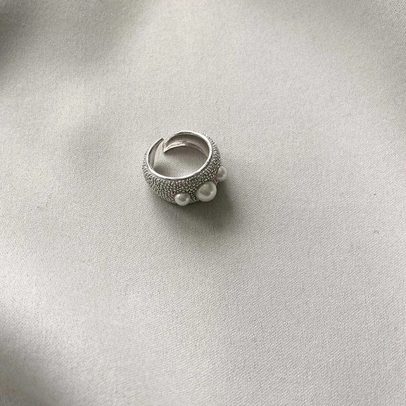 Pearl Bubble Ring Silver -CU Jewellery - Snabb frakt & paketinslagning - Nordicspectra.se