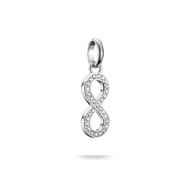 CC Connect Evighet med Stenar Berlock i silver med cubic zirconia