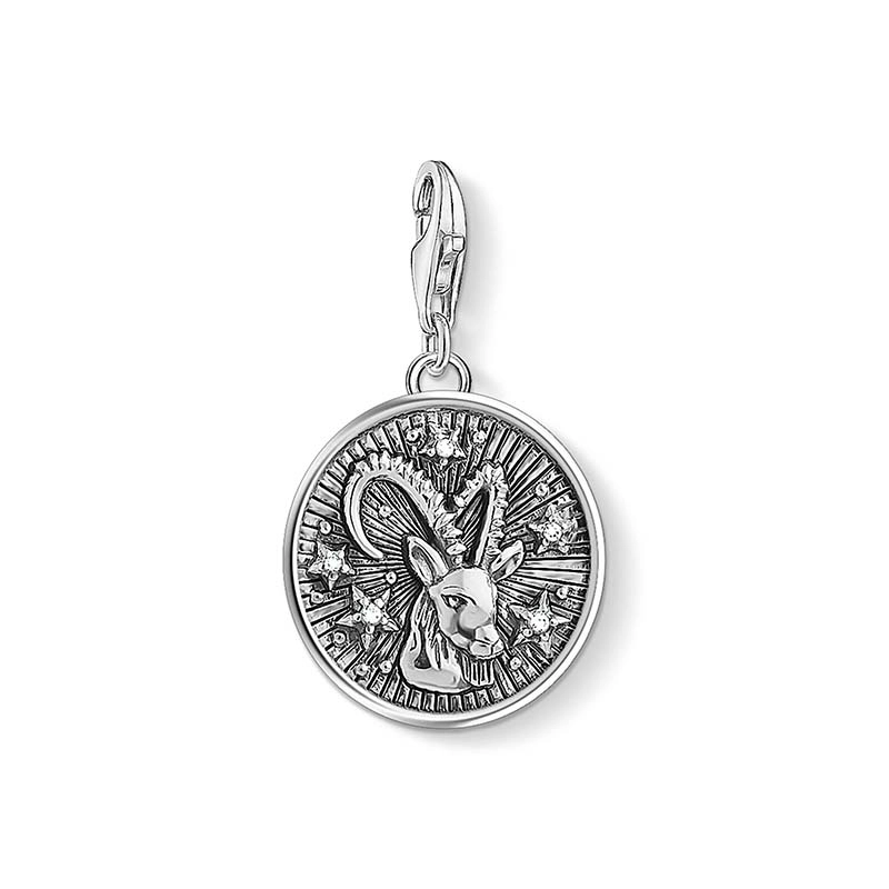 Stjärntecknet Stenbocken Silver