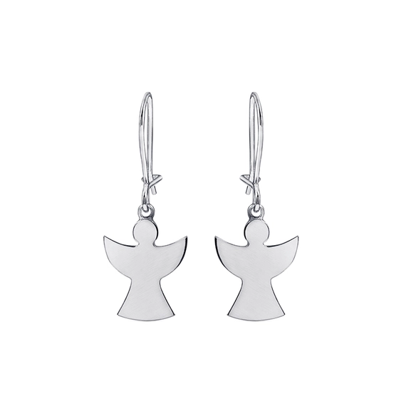 Guardian Angel Earrings Silver von Nordic Spectra, Schneller Versand - Nordicspectra.de