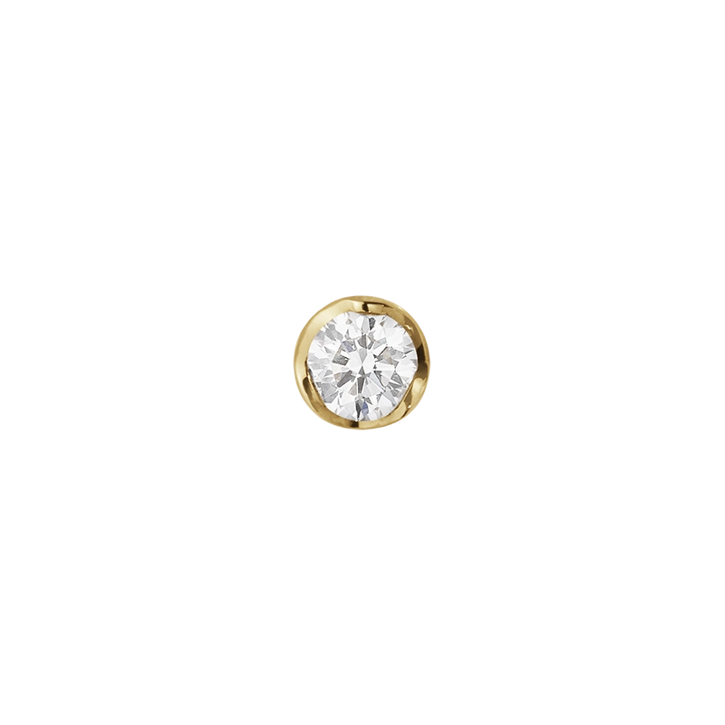 Georg Jensen - Georg Jensen Signature Diamonds Stiftörhänge 0.05 ct