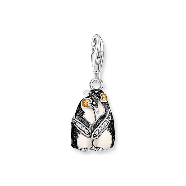 Charm-hängsmycke Pingviner Silver - Thomas Sabo berlock - Snabb frakt & paketinslagning - Nordicspectra.se