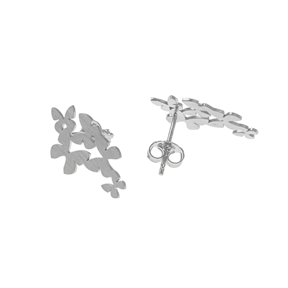 Butterfly Flock Ear Silver -CU Jewellery - Snabb frakt & paketinslagning - Nordicspectra.se