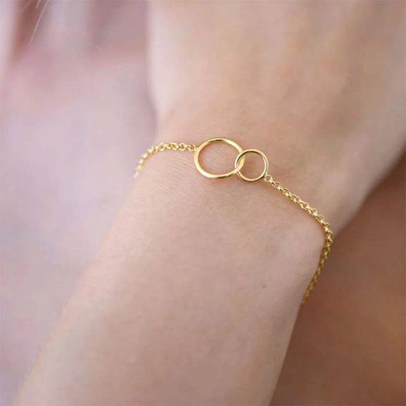 Circle Bracelet Gold - Sophie By Sophie - Snabb frakt & paketinslagning - Nordicspectra.se