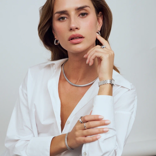 Riva Halsband i silver från Sif Jakobs