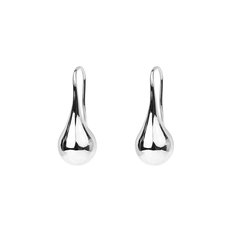 Emma Israelsson - Drop Globe Earrings Silver