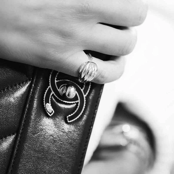 Fig Ring Silver - Emma Israelsson - Suuri valikoima & ilmainen lahjapaketointi - Nordicspectra.fi