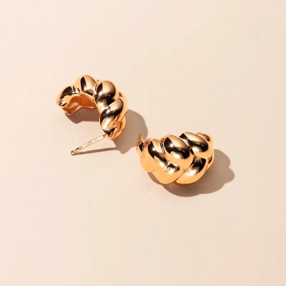 Braided Hoops Gold - Emma Israelsson - Snabb frakt & paketinslagning - Nordic Spectra