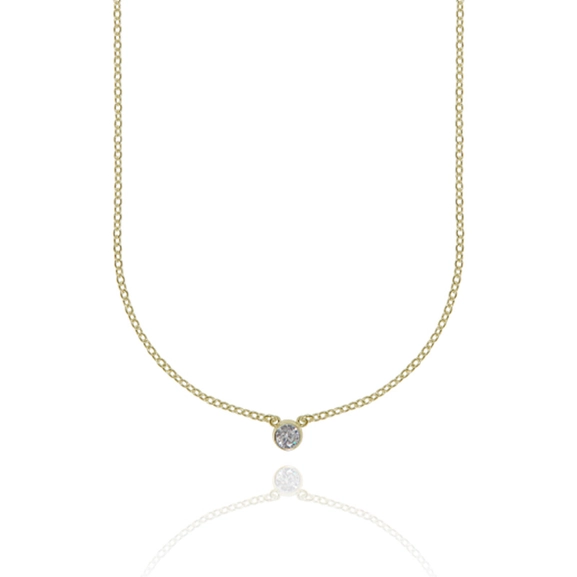 Cubic Necklace Gold -CU Jewellery - Snabb frakt & paketinslagning - Nordicspectra.se