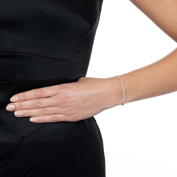 Stars Cuff Deluxe White Gold - Efva Attling ringar - Snabb frakt & paketinslagning - Nordicspectra.se