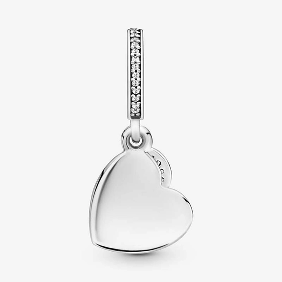 Forever Friends Herz Charm-Anhänger von PANDORA, Schneller Versand - Nordicspectra.de