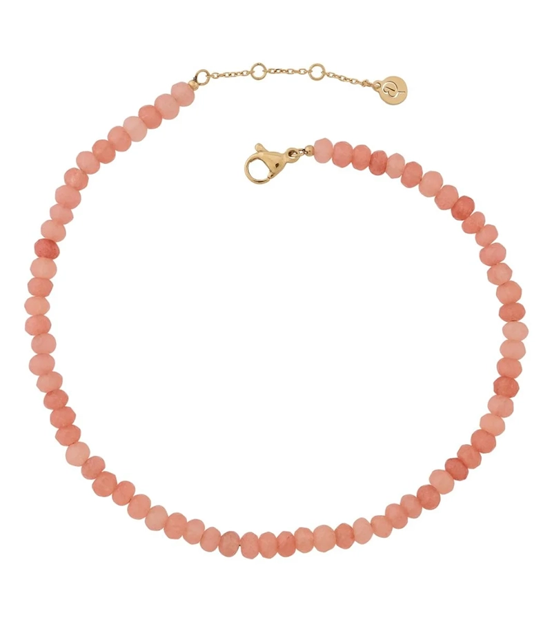 Summer Beads Anklet Pink Gold - Edblad - Snabb frakt & paketinslagning - Nordic Spectra