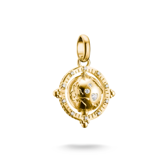 CC Connect Globus-Anhänger Gold - Thomas Sabo - Nordic Spectra